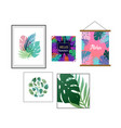 summer tropical paradise beach vector image