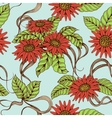 gentle romantic seamless pattern vector image