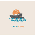 motorboat icon image vector image vector image