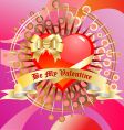 be my valentines vector image vector image