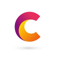 Letter c logo icon design template elements Vector Image