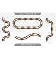 Straight tracks art design Royalty Free Vector Image