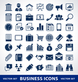smple business icons vector image vector image