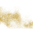 gold glitter texture vector image