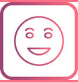 lol emoji icon vector image