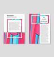 abstract layout background set for art vector image
