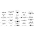 51 design arrow heart love big collection vector image