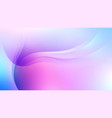 blue and purple elegant background with wavy lines vector image vector image