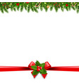 christmas borders transparent background vector image