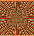 circle lines color background vector image vector image