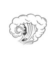 surfing logotype vector image vector image