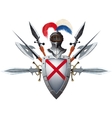knights mascot vector image vector image