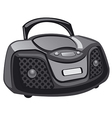 cd player icon vector image vector image