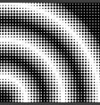 halftone dot background vector image vector image