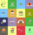 easter cards vector image