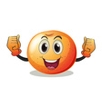 orange vector image vector image