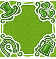 poster for st patricks day vector image vector image