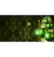 elegant merry christmas background vector image vector image