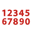 roses numbers vector image