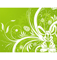 easter background vector image