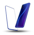 smartphone mockups vector image vector image