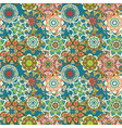 mandala ethnic motifs seamless pattern vector image