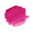 purple watercolor stain vector image