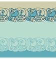 wave patterns background vector image