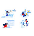 online business and marketing vector image