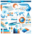 infographical icons vector image