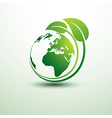 green earth vector image vector image