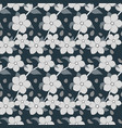 japanese style floral background with cherry vector image vector image