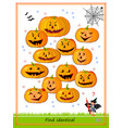 logic puzzle game for children and adults find vector image