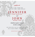 square victorian background with red accent vector image vector image