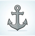 anchor icon design clipart vector image