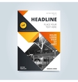 brochure design template vector image vector image