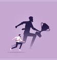 goal achievement and success concept vector image vector image
