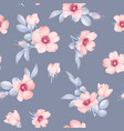dog-rose blooms wild rose seamless pattern vector image