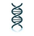 dna icon vector image