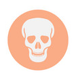 icon skull vector image vector image