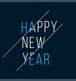 happy new year 2021 background cover of card vector image vector image