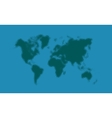 green halftone political world map vector image