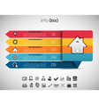 business infographic vector image vector image