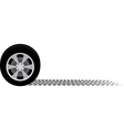 tire vector image
