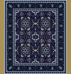 Colorful template for carpet Royalty Free Vector Image