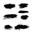 brush strokes vector image