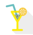 summer cocktail vector image vector image