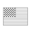 united states flag isolated icon design vector image
