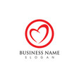 beauty love seamless vector image