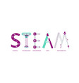steam - science technology vector image